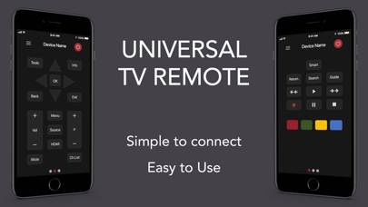 Universal Remote TV Скриншот приложения #1