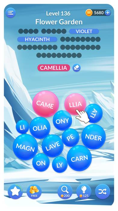 Word Serenity: Fun Brain Game App screenshot #2