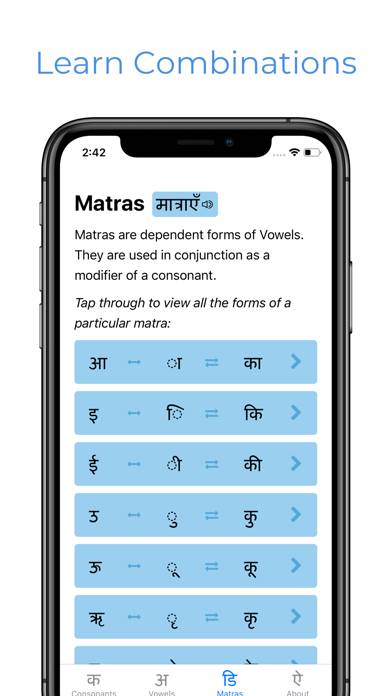 Pocket Hindi App screenshot #3