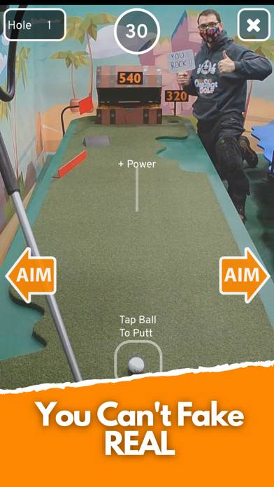 OneShot Golf: Robot Golf & Win Captura de pantalla de la aplicación #4