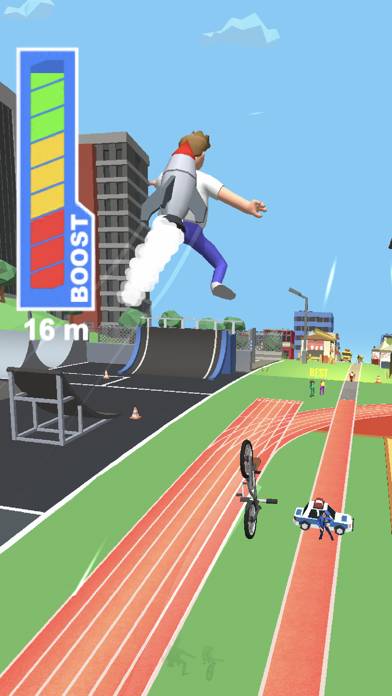 Bike Hop: Crazy BMX Jump 3D Capture d'écran de l'application #1