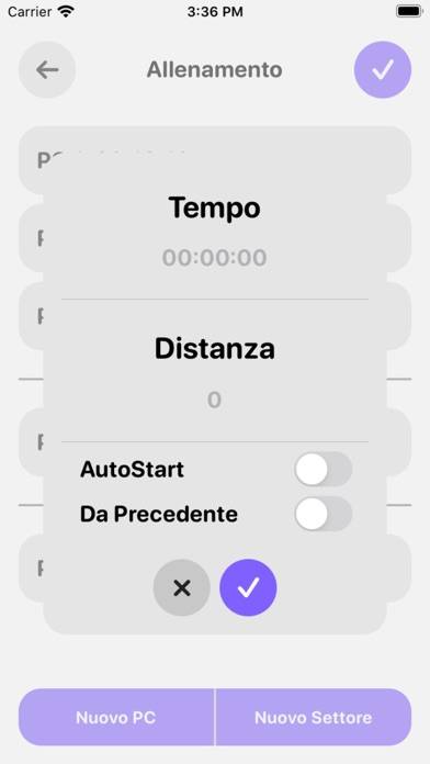 Chrono Regolarità Storica Schermata dell'app