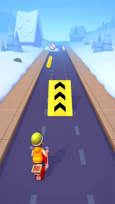 Paper Boy Race: Run & Rush 3D Captura de pantalla de la aplicación #1