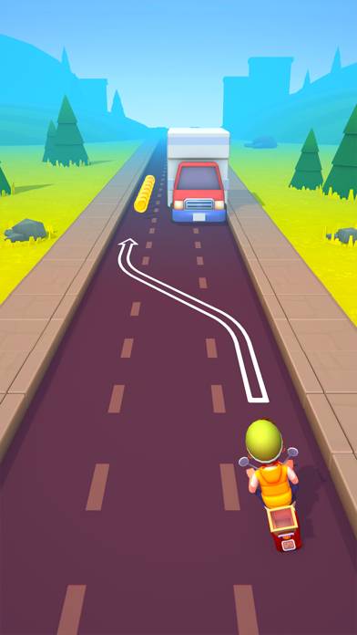 Paper Boy Race: Run & Rush 3D Captura de pantalla de la aplicación #2