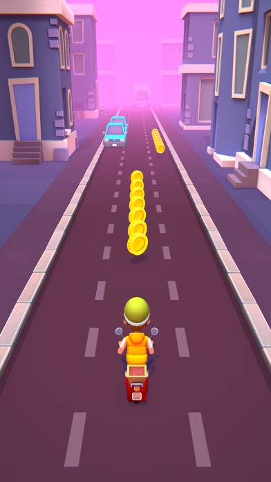 Paper Boy Race: Run & Rush 3D Captura de pantalla de la aplicación #3