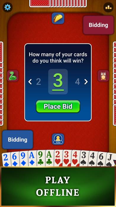 Spades Classic Card Game App skärmdump #4