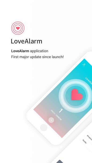LoveAlarm Capture d'écran de l'application #1
