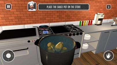 Cooking Food Simulator Game Schermata dell'app #5