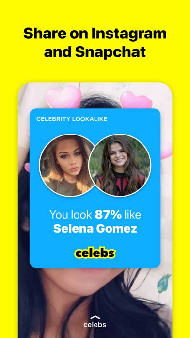 Celebs App skärmdump #2