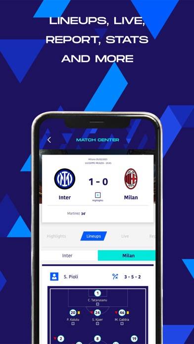 Lega Serie A Schermata dell'app #6