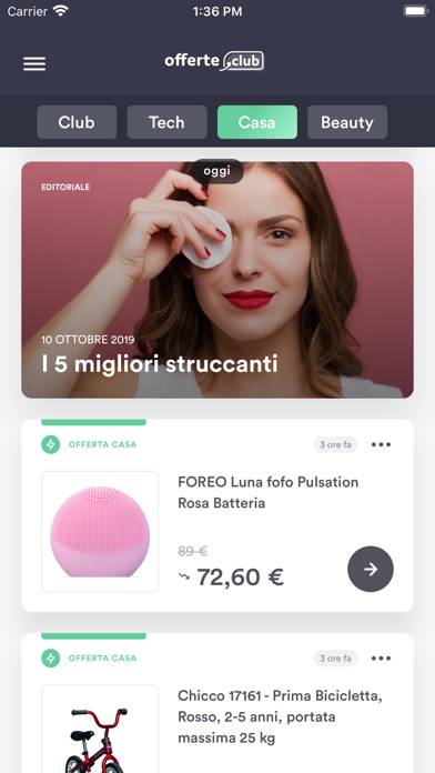 Offerte.club App screenshot