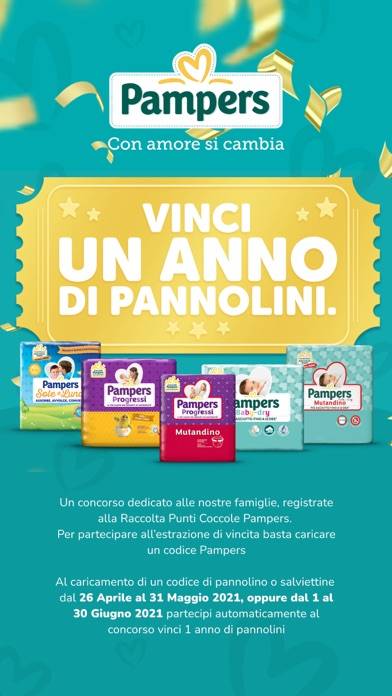 Coccole Pampers Schermata dell'app #1