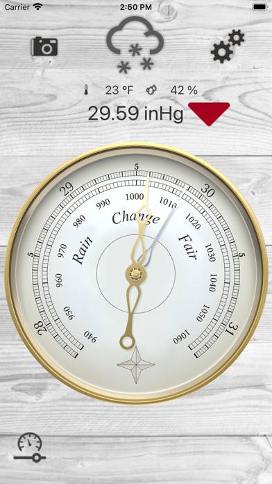 Professional Barometer App-Screenshot #1