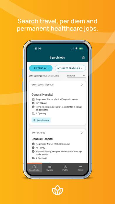 Aya Healthcare App screenshot #3