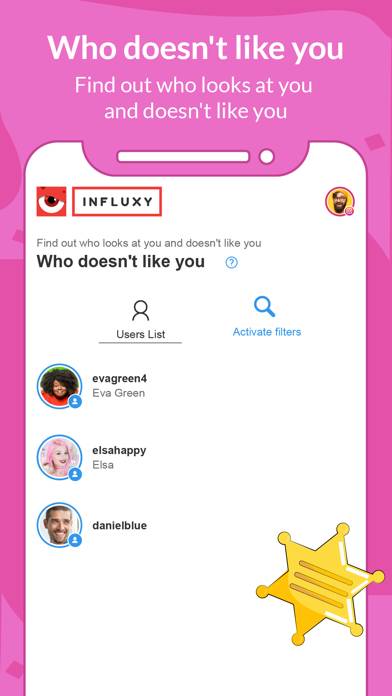 Influxy Schermata dell'app #5