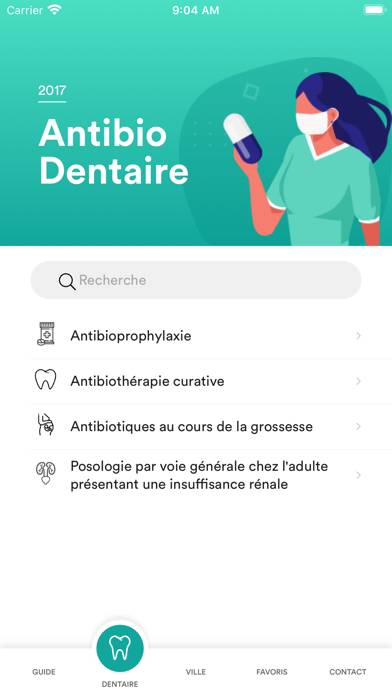 AntibioEst Capture d'écran de l'application