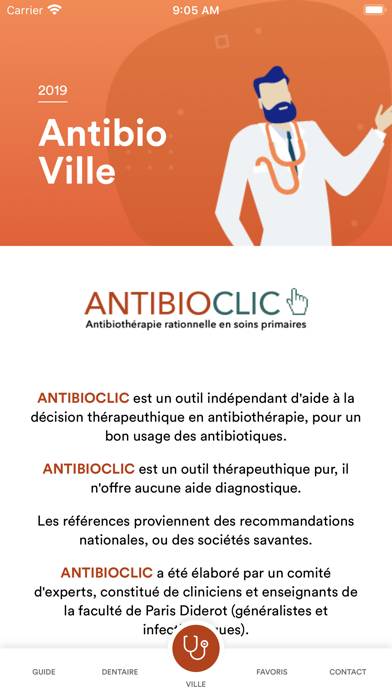 AntibioEst Capture d'écran de l'application