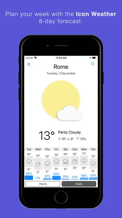 Icon Weather App screenshot #3