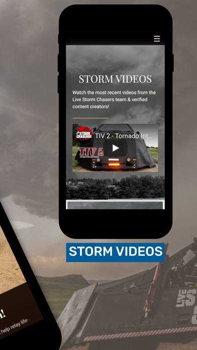Live Storm Chasers immagine dello schermo