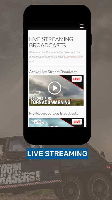 Live Storm Chasers Schermata dell'app #3