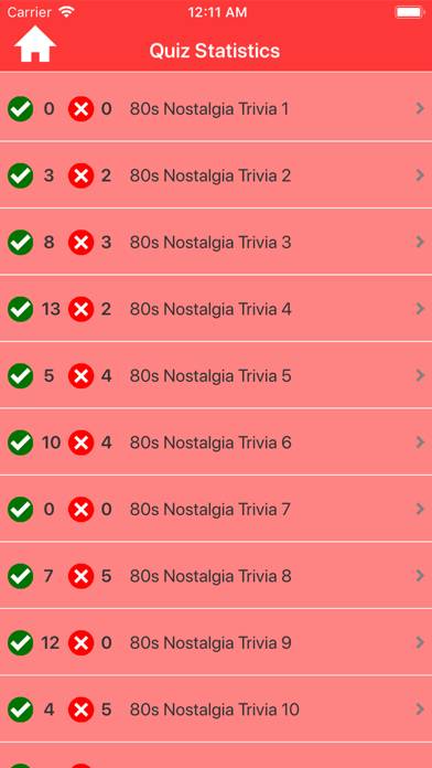 1980s Nostalgia Trivia App screenshot #5