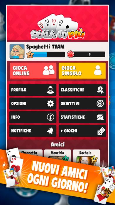 Scala 40 Più App screenshot #4