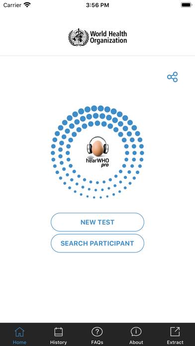 HearWHOpro App-Screenshot #1