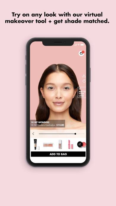 E.l.f. Cosmetics and Skincare App screenshot