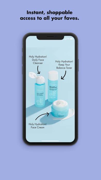 E.l.f. Cosmetics and Skincare App screenshot