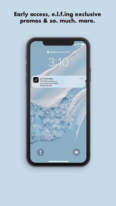 E.l.f. Cosmetics and Skincare App screenshot