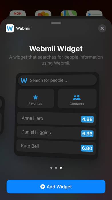 Webmii App screenshot #5