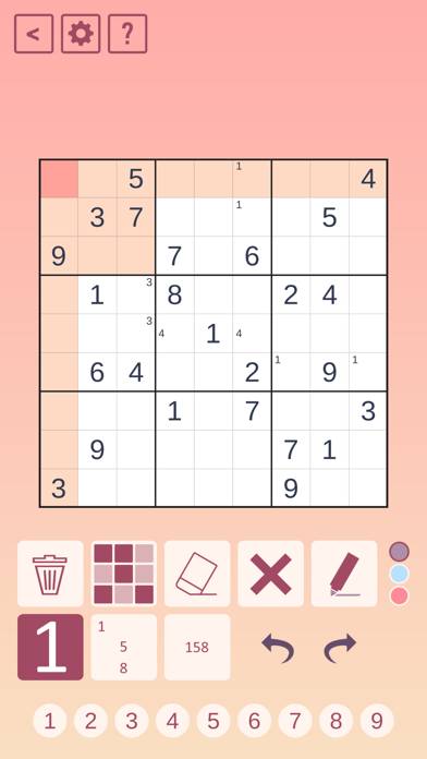 Classic Sudoku! App screenshot #3