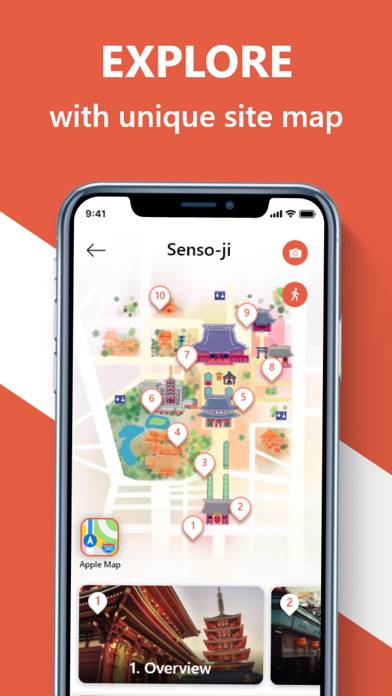 Tabi Audio Japan Guides immagine dello schermo