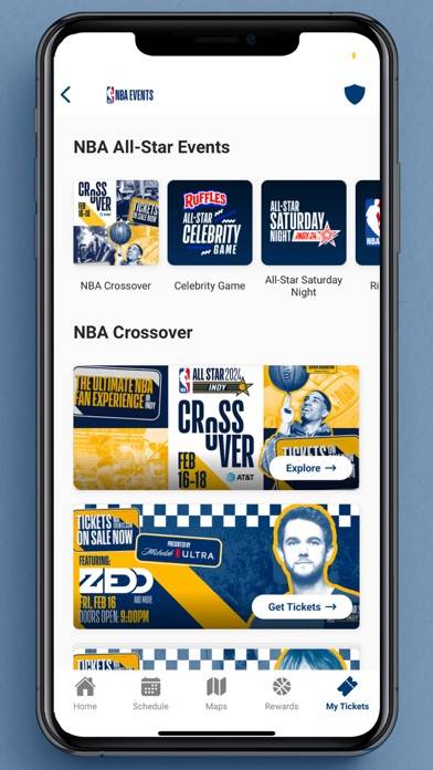 NBA Events Capture d'écran de l'application #4