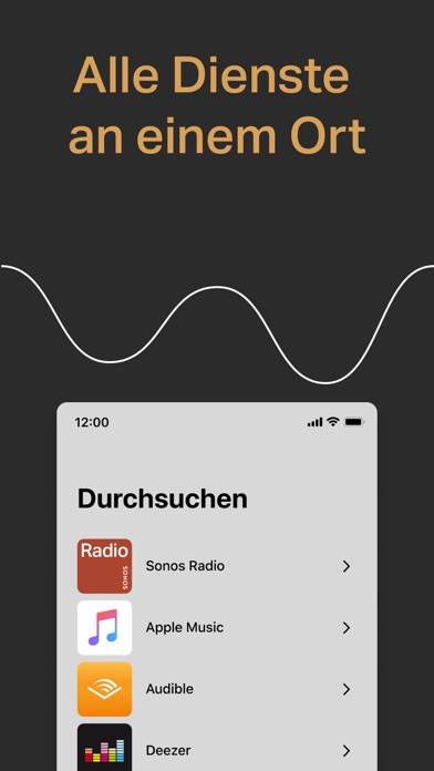 Sonos App skärmdump #4