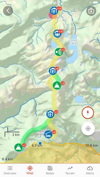 Overland Track App screenshot