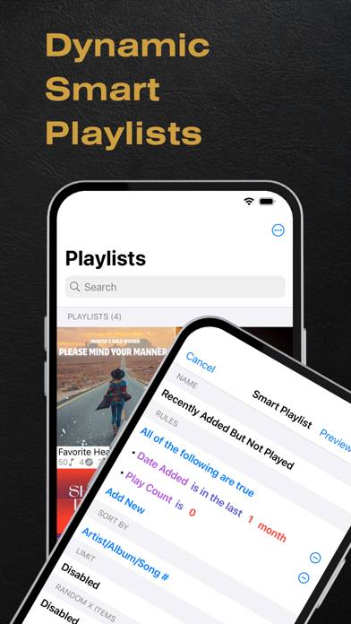BTR AMP Offline Musikplayer App-Screenshot