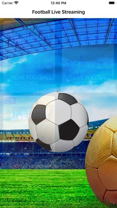 Football TV Live Streaming HD Schermata dell'app #2