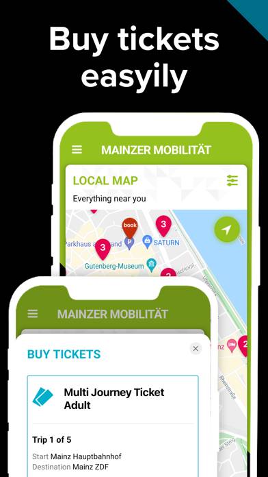 Mainzer Mobilität: Bus & Train App-Screenshot #3
