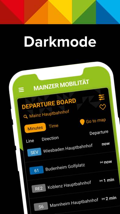 Mainzer Mobilität: Bus & Train App-Screenshot #5