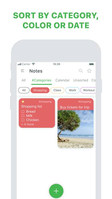 Notes: notepad and lists App screenshot #4