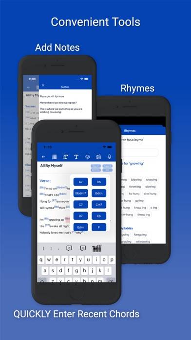 Songwriting Studio App screenshot