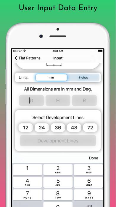 Flat Pattern Pro Captura de pantalla de la aplicación #4