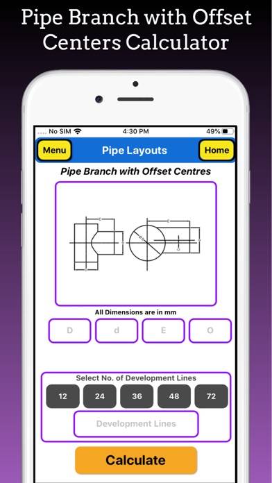 Branch Pipe Layouts Pro Capture d'écran de l'application #6