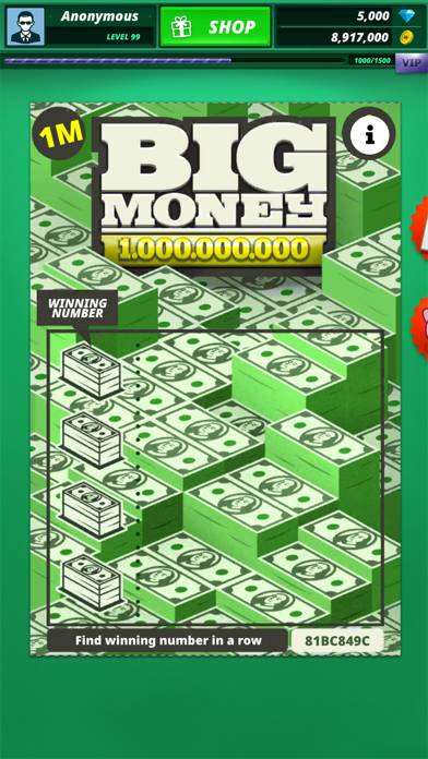 Lottery Scratch Off & Games App screenshot #1