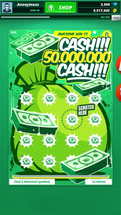 Lottery Scratch Off & Games Schermata dell'app #3