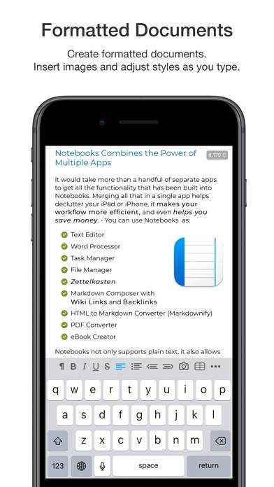 Notebooks – Write and Organize App-Screenshot #2