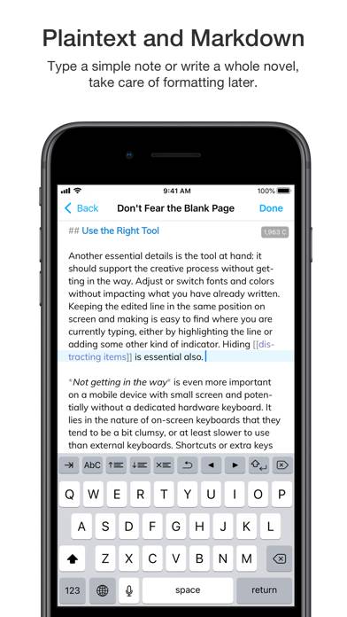 Notebooks – Write and Organize App-Screenshot #3