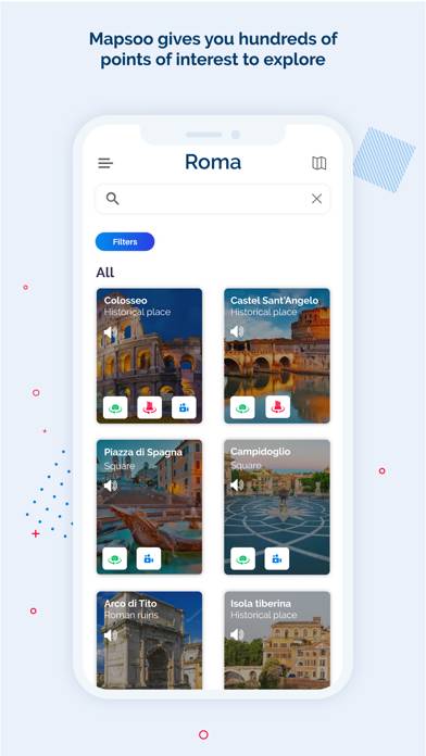 Rome-VR Travel Guide by Mapsoo Schermata dell'app #1