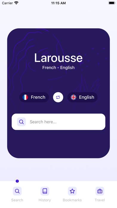 French~English Dictionary Capture d'écran de l'application #1
